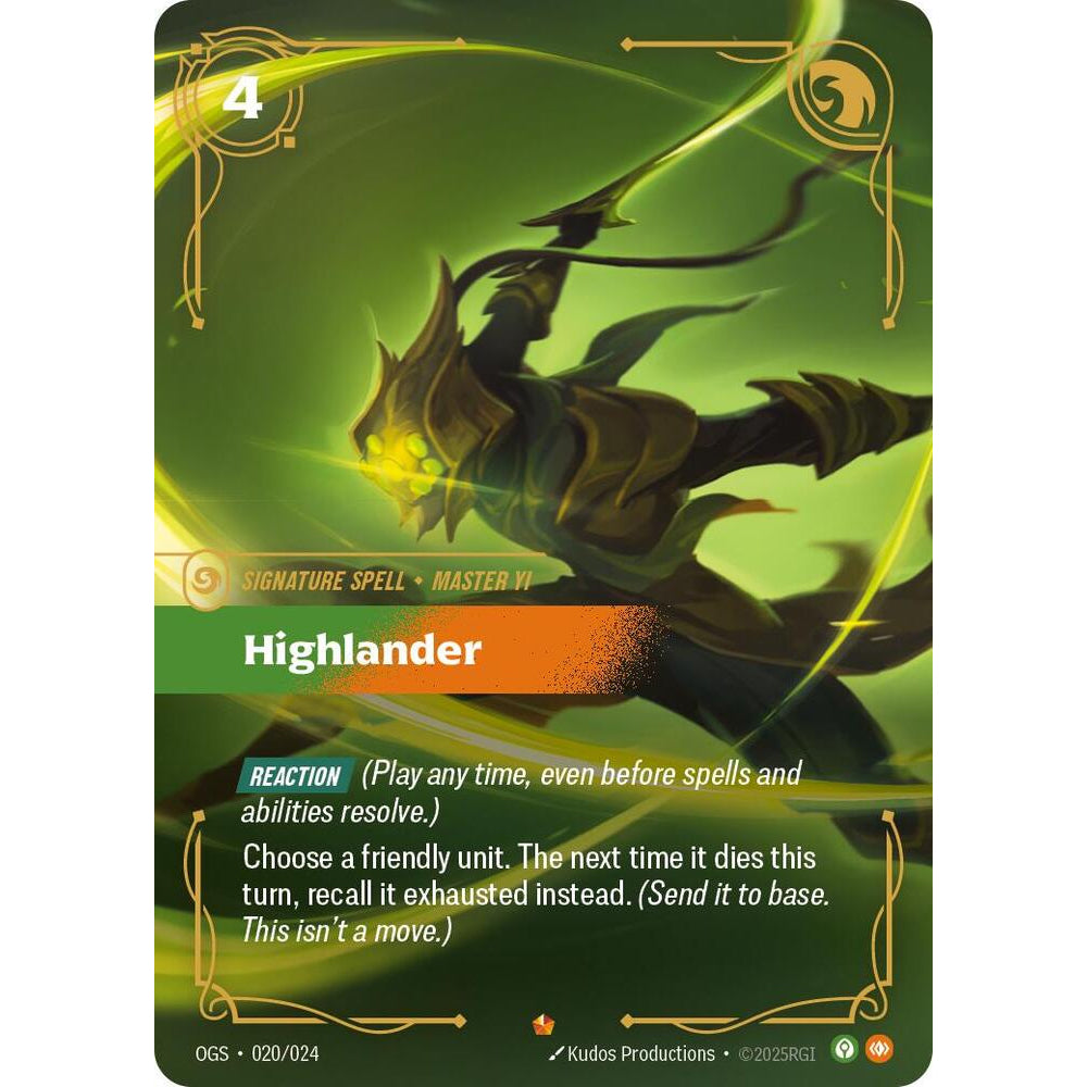 RFB [RFB01-OGS-020 E] Highlander