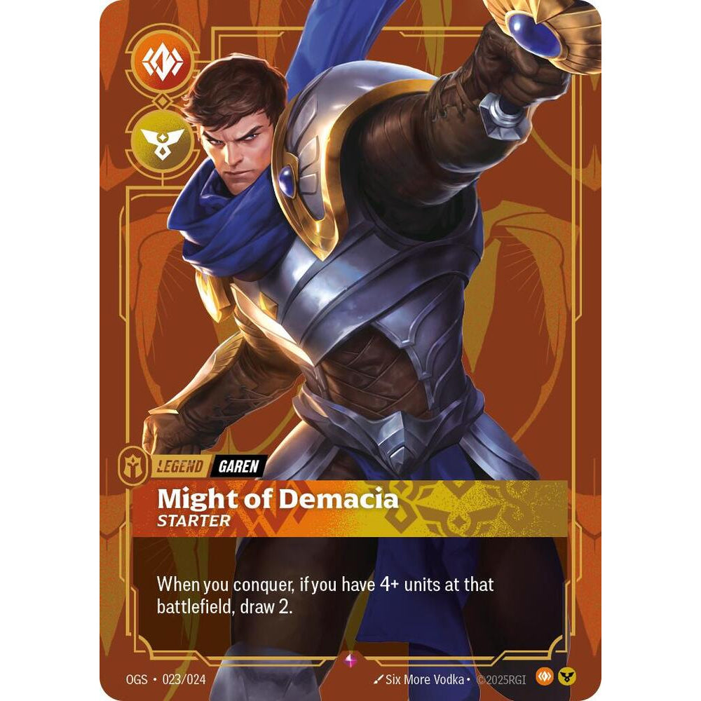 RFB [RFB01-OGS-023 R] Garen - Might of Demacia (Starter)