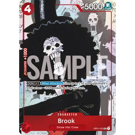 OPCG [OP01-022 PR] Brook (Alternate Art - Premium Card Collection - 25th Edition)