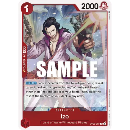 OPCG [OP03-003 R] Izo