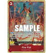 OPCG [OP03-018 R] Fire Fist (Alternate Art)