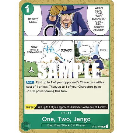 OPCG [OP03-039 UC] One, Two, Jango