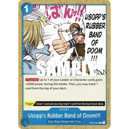 OPCG [OP03-054 C] Usopps Rubber Band of Doom!!!