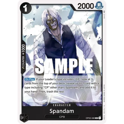 OPCG [OP03-086 R] Spandam