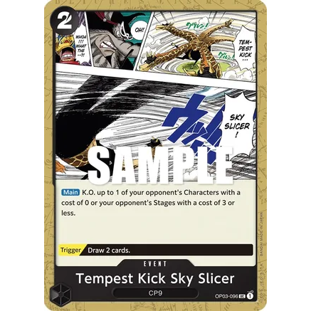 OPCG [OP03-096 UC] Tempest Kick Sky Slicer