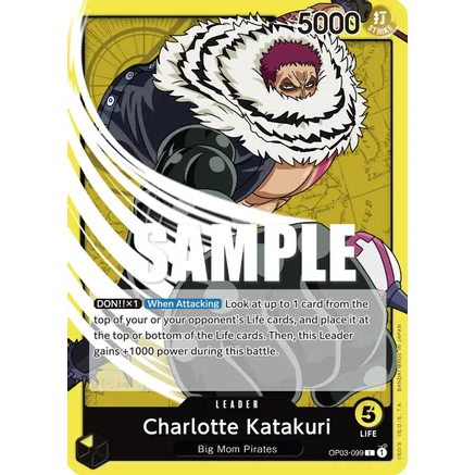 OPCG [OP03-099 L] Charlotte Katakuri