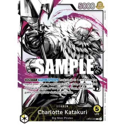 OPCG [OP03-099 L] Charlotte Katakuri (Alternate Art)