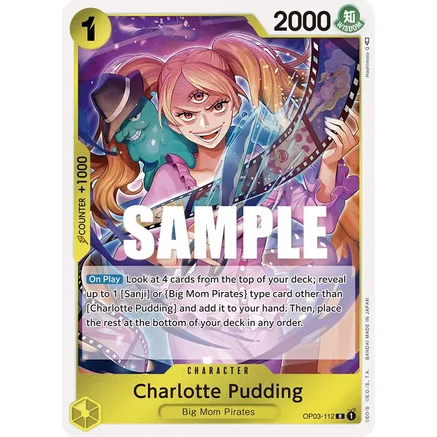 OPCG [OP03-112 R] Charlotte Pudding