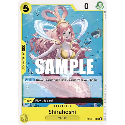 OPCG [OP03-116 UC] Shirahoshi
