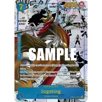 OPCG [OP03-122 SEC] Sogeking (Alternate Art) (Manga)