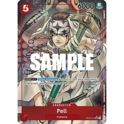 OPCG [OP04-013 SR] Pell (Alternate Art)