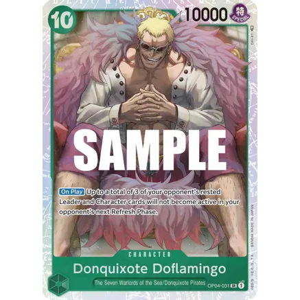 OPCG [OP04-031 SR] Donquixote Doflamingo