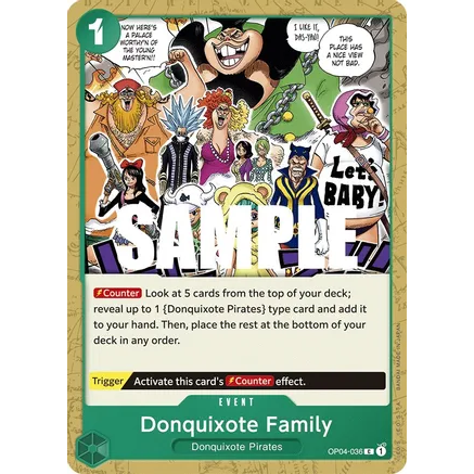 OPCG [OP04-036 C] Donquixote Family