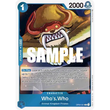 OPCG [OP04-051 R] Whos.Who