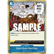 OPCG [OP04-056 R] Gum-Gum Red Roc