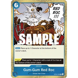 OPCG [OP04-056 R] Gum-Gum Red Roc