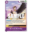 OPCG [OP04-073 C] Mr.13 & Ms.Friday