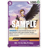 OPCG [OP04-073 C] Mr.13 & Ms.Friday