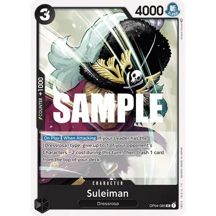 OPCG [OP04-085 UC] Suleiman