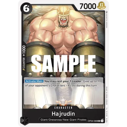 OPCG [OP04-088 UC] Hajrudin