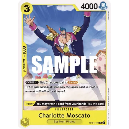 OPCG [OP04-108 UC] Charlotte Moscato