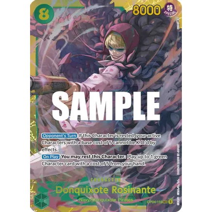 OPCG [OP04-119 SEC] Donquixote Rosinante