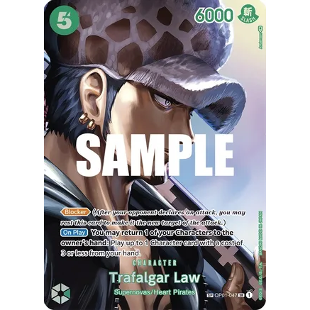 OPCG [OP04-OP01-047 SR] Trafalgar Law (SP)