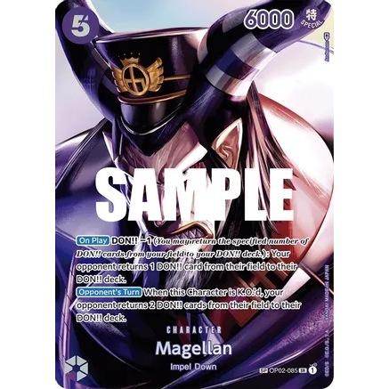 OPCG [OP04-OP02-085 SR] Magellan (SP)