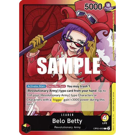 OPCG [OP05-002 L] Belo Betty