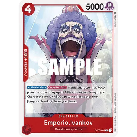 OPCG [OP05-004 UC] Emporio.Ivankov