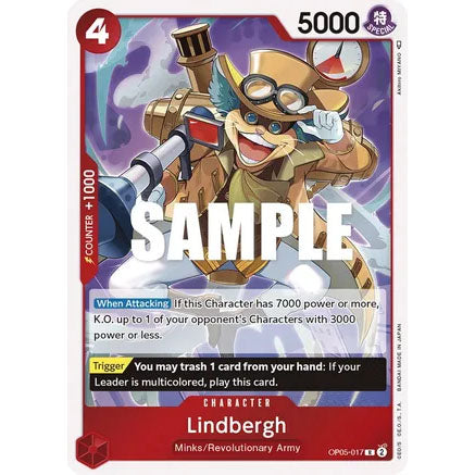 OPCG [OP05-017 R] Lindbergh