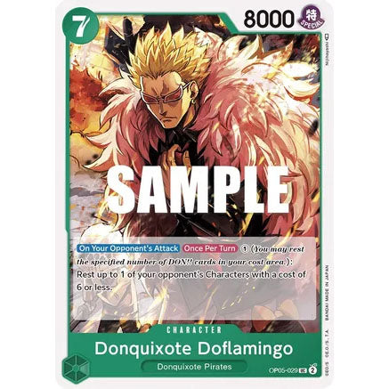OPCG [OP05-029 UC] Donquixote Doflamingo