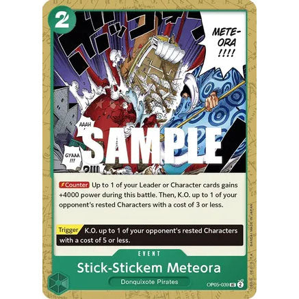 OPCG [OP05-039 UC] Stick-Stickem Meteora