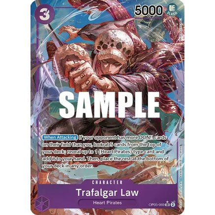 OPCG [OP05-069 SR] Trafalgar Law (Alternate Art)
