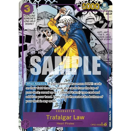 OPCG [OP05-069 SR] Trafalgar Law (Manga)