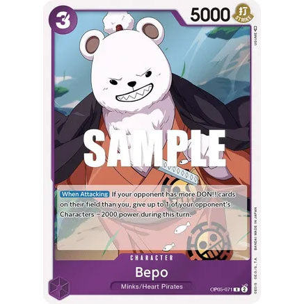 OPCG [OP05-071 R] Bepo