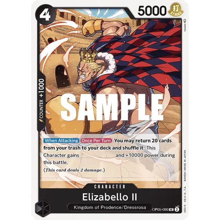 OPCG [OP05-080 UC] Elizabello II