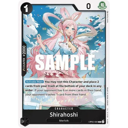 OPCG [OP05-082 R] Shirahoshi