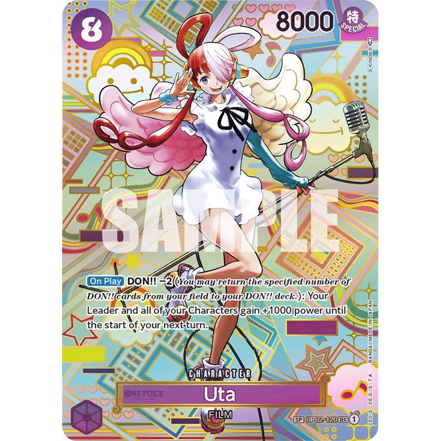 OPCG [OP05-OP01-120 SEC] Uta (SP)