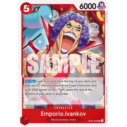OPCG [OP06-003 UC] Emporio.Ivankov