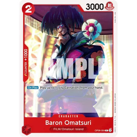 OPCG [OP06-004 C] Baron Omatsuri