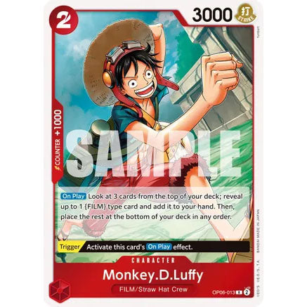 OPCG [OP06-013 R] Monkey.D.Luffy