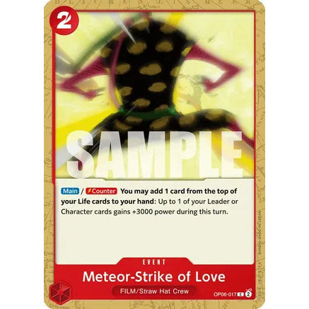 OPCG [OP06-017 C] Meteor-Strike of Love