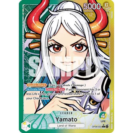 OPCG [OP06-022 L] Yamato (Alternate Art)