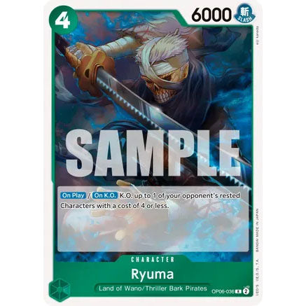 OPCG [OP06-036 R] Ryuma