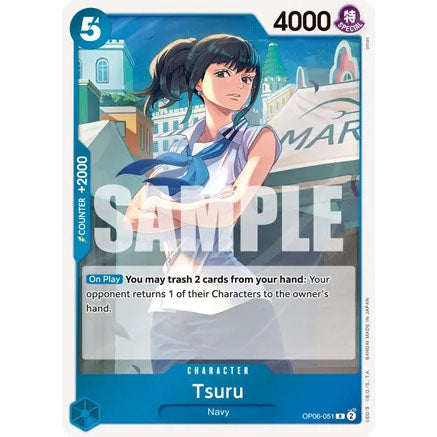 OPCG [OP06-051 R] Tsuru
