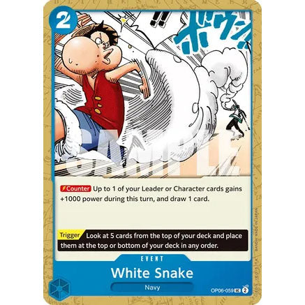 OPCG [OP06-059 UC] White Snake