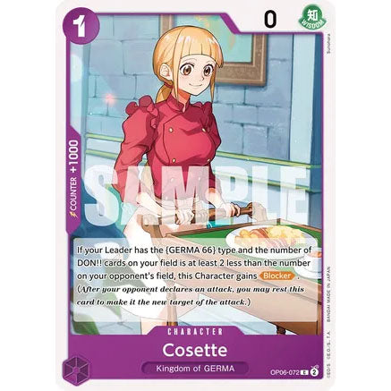 OPCG [OP06-072 C] Cosette