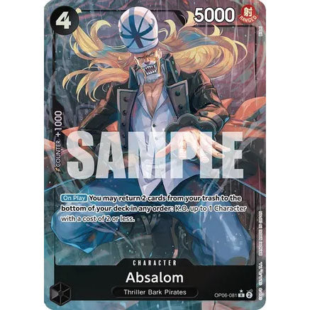 OPCG [OP06-081 R] Absalom (Alternate Art)