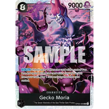 OPCG [OP06-086 SR] Gecko Moria